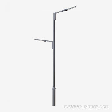 Pole light di strada zincato da 15 m calde